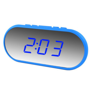 Дзеркальний настільний годинник VST-712Y-5, синій, USB+ААА - Інтернет-магазин спільних покупок ToGether