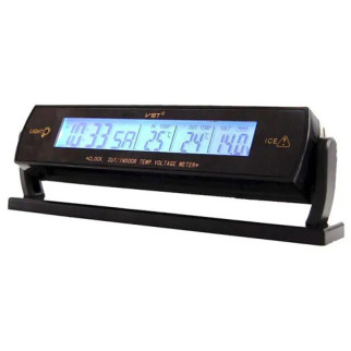 Автогодинник VST-7013V: Годинник, Термометр, Вольтметр у Вашому Авто - Інтернет-магазин спільних покупок ToGether