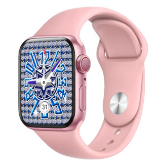 Розумний годинник Smart Watch NB-PLUS, Розкішний Рожевий з Бездротовою Зарядкою - Інтернет-магазин спільних покупок ToGether