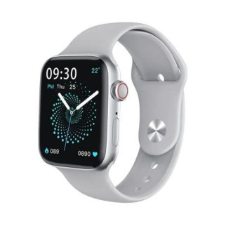Розумний годинник Apl Watch Series 6 HW22 PLUS Silver, дисплей 44мм, Срібна Грань Інновацій! - Інтернет-магазин спільних покупок ToGether