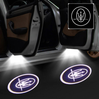 Дверне Підсвічування Maserati: Елегантний Проектор з Логотипом - Інтернет-магазин спільних покупок ToGether