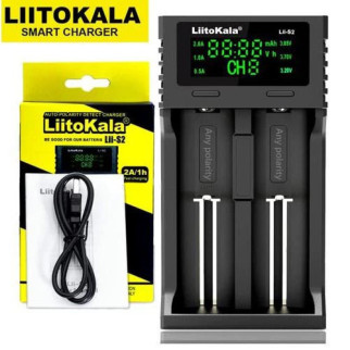 Універсальний зарядний пристрій LiitoKala Lii-S2 з Цифровим Дисплеєм - Інтернет-магазин спільних покупок ToGether