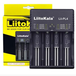 Зарядний пристрій LiitoKala Lii-PL4, Універсальний 4-канальний Зарядний Пристрій - Інтернет-магазин спільних покупок ToGether