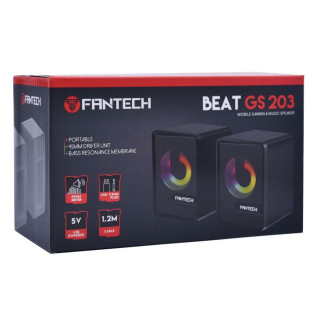 Комп'ютерні колонки Fantech GS203 Beat RGB підсвічування динаміки 45 мм і загальною потужністю 6Вт, - Інтернет-магазин спільних покупок ToGether