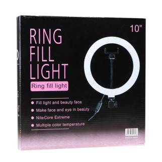 Кільцева світлодіодна лампа селфі лампа для фото та відео тримач для смартфона Fill Light 26 см QX-260 - Інтернет-магазин спільних покупок ToGether
