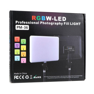Лампа LED RGB Camera Light 14" (PM-36), - Інтернет-магазин спільних покупок ToGether