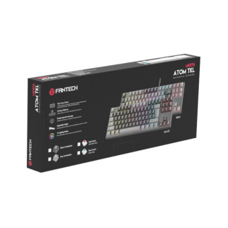 Клавіатура Ігрова Fantech ATOM MK876 Red Switch, - Інтернет-магазин спільних покупок ToGether