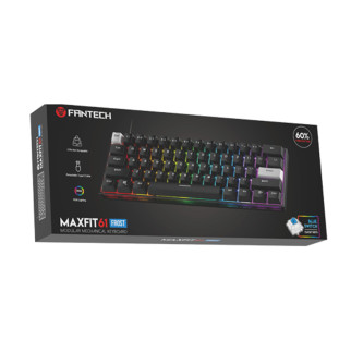 Клавіатура Ігрова Fantech MAXFIT 61 MK857 FROST Blue Switch, - Інтернет-магазин спільних покупок ToGether