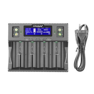 Зарядний пристрій LiitoKala Lii-D4XL, на 4 акумулятори NiMH/Li-ion/LiFePO4: Розширений Заряд - Інтернет-магазин спільних покупок ToGether
