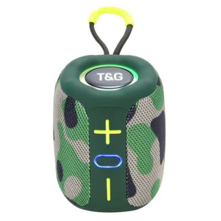 Портативна блютуз колонка камуфляж з радіо підсвічуванням гучний зв'язок TG658 FM RGB speakerphone camouflage - Інтернет-магазин спільних покупок ToGether