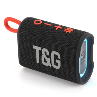Bluetooth-колонка TG396 Black з RGB ПІДСВІЧУВАННЯМ, Пульсуючий Саунд - Інтернет-магазин спільних покупок ToGether