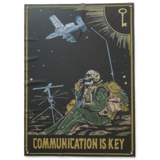 Банер "Communication is key" (Комунікація є ключовим фактором) 900х600 мм - Інтернет-магазин спільних покупок ToGether