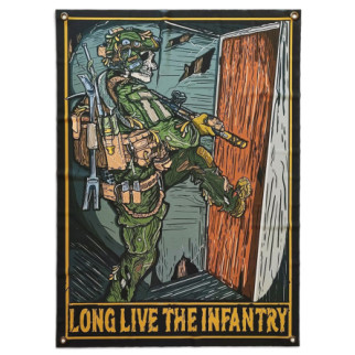 Банер "Long Live The Infantry" (Хай живе піхота ) 900х600 мм - Інтернет-магазин спільних покупок ToGether