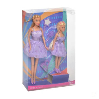 Ігровий набір Лялька з донькою DEFA 8126 з аксесуарами (ФІолетовий) - Інтернет-магазин спільних покупок ToGether