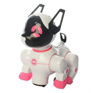 Інтерактивна іграшкова собака 8201A з музичними ефектами  (Рожевий) - Інтернет-магазин спільних покупок ToGether
