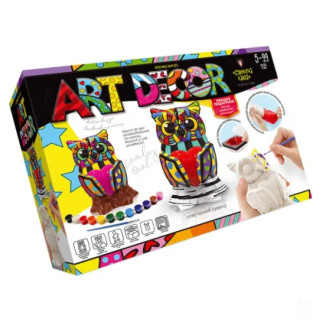 Креативна творчість "ART DECOR" ARTD-01-01U фігурка з гіпсу  (Сова) - Інтернет-магазин спільних покупок ToGether