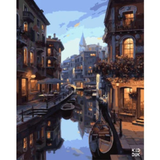 Картина за номерами. Brushme "Нічна Венеція" GX7673, 40х50 см - Інтернет-магазин спільних покупок ToGether