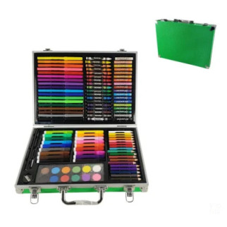 Дитячий набір для творчості і малювання MK 2454 у валізі  (Зелений) - Інтернет-магазин спільних покупок ToGether