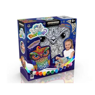 Набір креативної творчості "My Color Owl-Bag" COWL-01-01U рюкзак-розмальовка - Інтернет-магазин спільних покупок ToGether