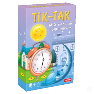 Дитяча розвиваюча гра "Тік-Так" 0819 перший годинник - Інтернет-магазин спільних покупок ToGether
