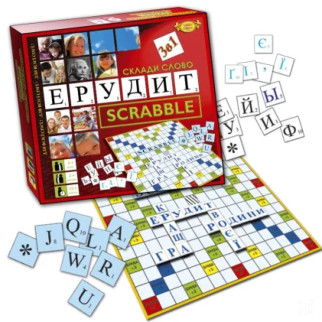 Настільна гра "Склади слово. Ерудит (Scrabble)" MKB0132 від 4-х років - Інтернет-магазин спільних покупок ToGether