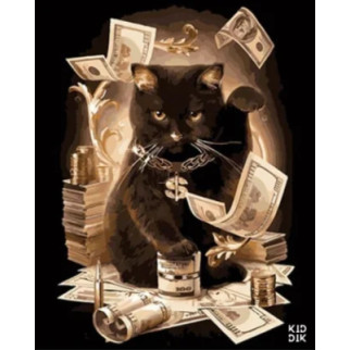 Картина за номерами. Art Craft "Заможний кіт" 40 * 50 см 11932 - Інтернет-магазин спільних покупок ToGether