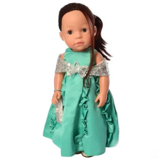 Інтерактивна лялька в сукні M 5414-15-2 з вивченням країн і цифр  (Turquoise) - Інтернет-магазин спільних покупок ToGether