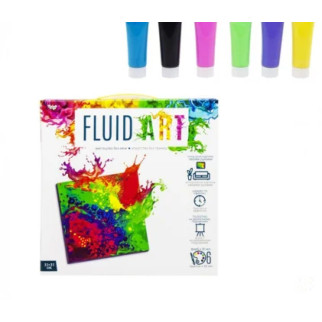 Набір креативної творчості "Fluid ART" FA-01-01-2-3-4-5, 5 видів  (FA-01-05) - Інтернет-магазин спільних покупок ToGether