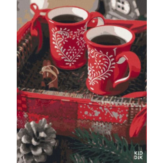 Картина за номерами. Art Craft "Різдвяна кава" 40 * 50 см 12133-AC - Інтернет-магазин спільних покупок ToGether