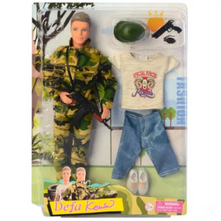 Лялька Кен у військовій формі DEFA 8412 на шарнірах  (Білий) - Інтернет-магазин спільних покупок ToGether