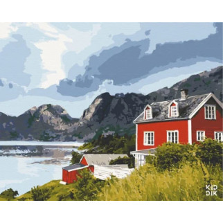 Картина за номерами. Art Craft Фіорди Норвегії 40х50 см 10569-AC - Інтернет-магазин спільних покупок ToGether