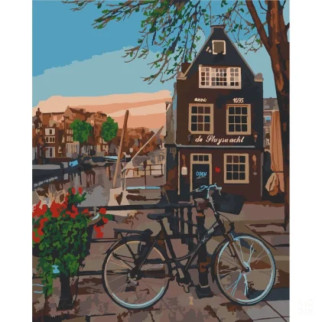 Картина за номерами "Кафе в Амстердамі" Art Craft 10580-AC 40х50 см - Інтернет-магазин спільних покупок ToGether