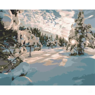 Картина за номерами "Зимовий ранок" Art Craft 10586-AC 40х50 см - Інтернет-магазин спільних покупок ToGether