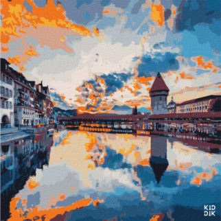 Картина за номерами "Улюблена Швейцарія" Ідейка KHO3597 50х50 см - Інтернет-магазин спільних покупок ToGether