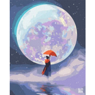 Картина за номерами "Місячне світло" Ідейка KHO5043 40х50 см - Інтернет-магазин спільних покупок ToGether