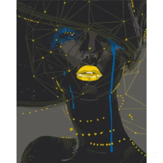 Картина за номерами "Жіноча геометрія" Art Craft 10308-AC 40х50 см - Інтернет-магазин спільних покупок ToGether