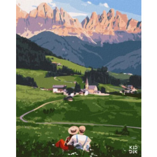 Картина за номерами "Чарівна Італія" Ідейка KHO2854 40х50 см - Інтернет-магазин спільних покупок ToGether