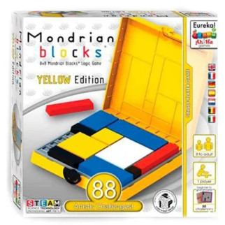 Ah!Ha Mondrian Blocks yellow  Головоломка Блоки Мондріана (жовтий) 473554 (RL-KBK) - Інтернет-магазин спільних покупок ToGether