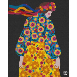 Картина за номерами "Вбрання на день перемоги" Ідейка KHO4922 40х50см - Інтернет-магазин спільних покупок ToGether