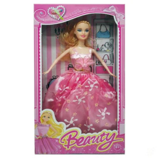 Лялька типу Барбі 1219-5-1 у бальній сукні  (Рожевий) - Інтернет-магазин спільних покупок ToGether