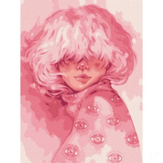 Картини за номерами "Мої рожеві мрії" Ідейка KHO4940 30х40см - Інтернет-магазин спільних покупок ToGether