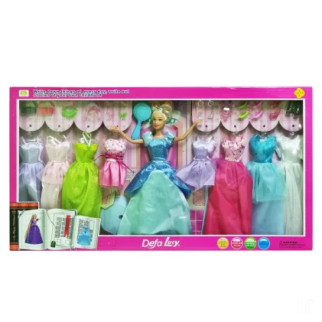 Лялька DEFA 8266 29 см, з аксесуарами  (Синій) - Інтернет-магазин спільних покупок ToGether