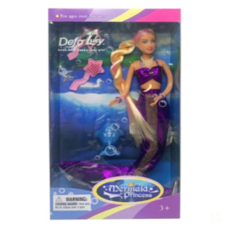 Лялька DEFA 20983 русалка (Фіолетовий) - Інтернет-магазин спільних покупок ToGether