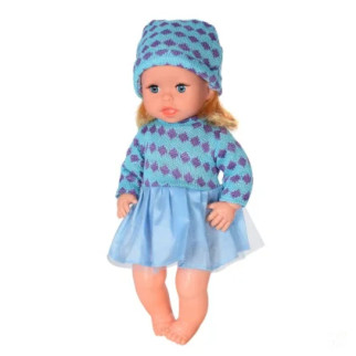 Дитяча лялька Яринка Bambi M 5602 українською мовою (Блакитна сукня) - Інтернет-магазин спільних покупок ToGether