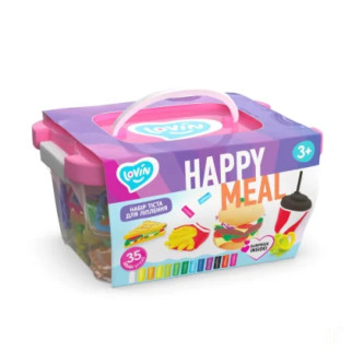 Набір тіста для ліплення "Happy meal" TM Lovin 41137 - Інтернет-магазин спільних покупок ToGether