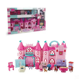 Дитячий ігровий набір "Замок" Bambi 16830 з меблями та фігурками - Інтернет-магазин спільних покупок ToGether