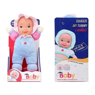 Дитяча іграшка Пупс Baby Sunki 1830-3/4 м'яконабивний (Блакитний) - Інтернет-магазин спільних покупок ToGether