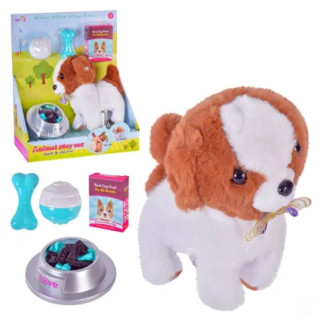 М'яка інтерактивна іграшка T829-1 собачка, в наборі аксесуарів - Інтернет-магазин спільних покупок ToGether
