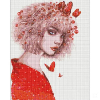 Алмазна мозаїка "Поцілунок метеликів" lesya_nedzelska_ar Ідейка AMO7419 40х50 см - Інтернет-магазин спільних покупок ToGether