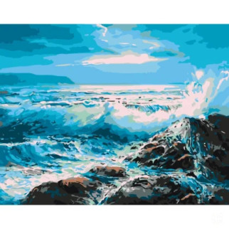 Картина за номерами "Бурхливе море" Art Craft 10614-AC 40х50 см - Інтернет-магазин спільних покупок ToGether